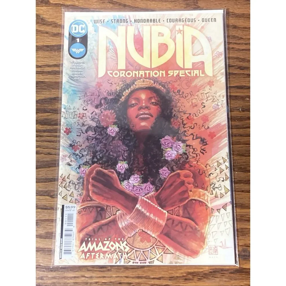 Nubia Coronation Special #1A David Mack Cover 2022